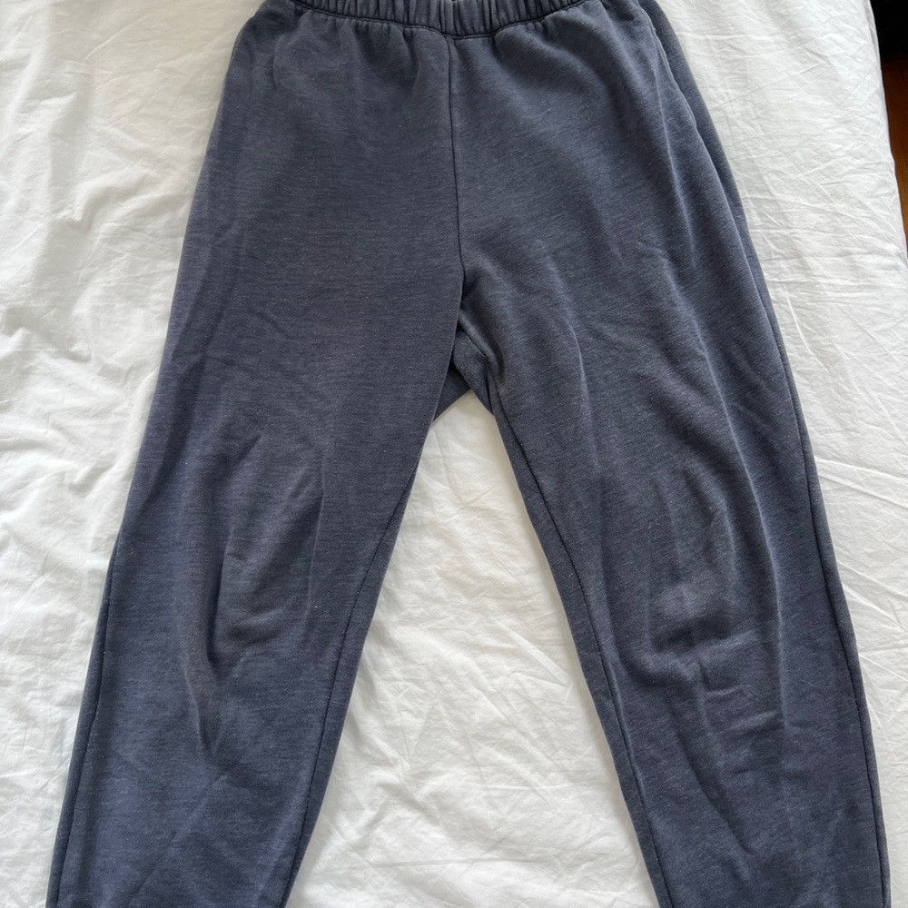 Aerie sweatpants in denim blue